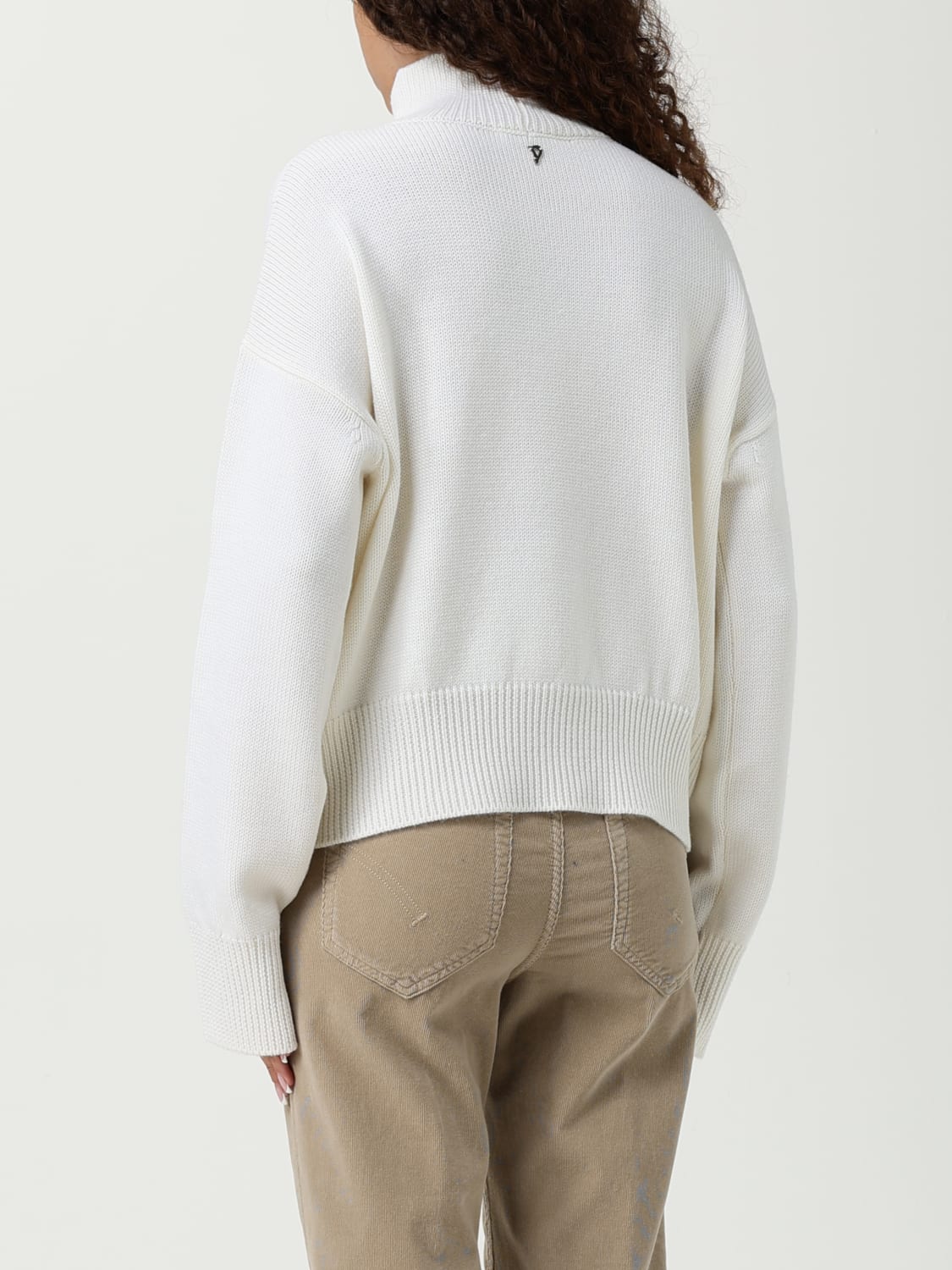 DONDUP PULL: Pull femme Dondup, Blanc - Img 2