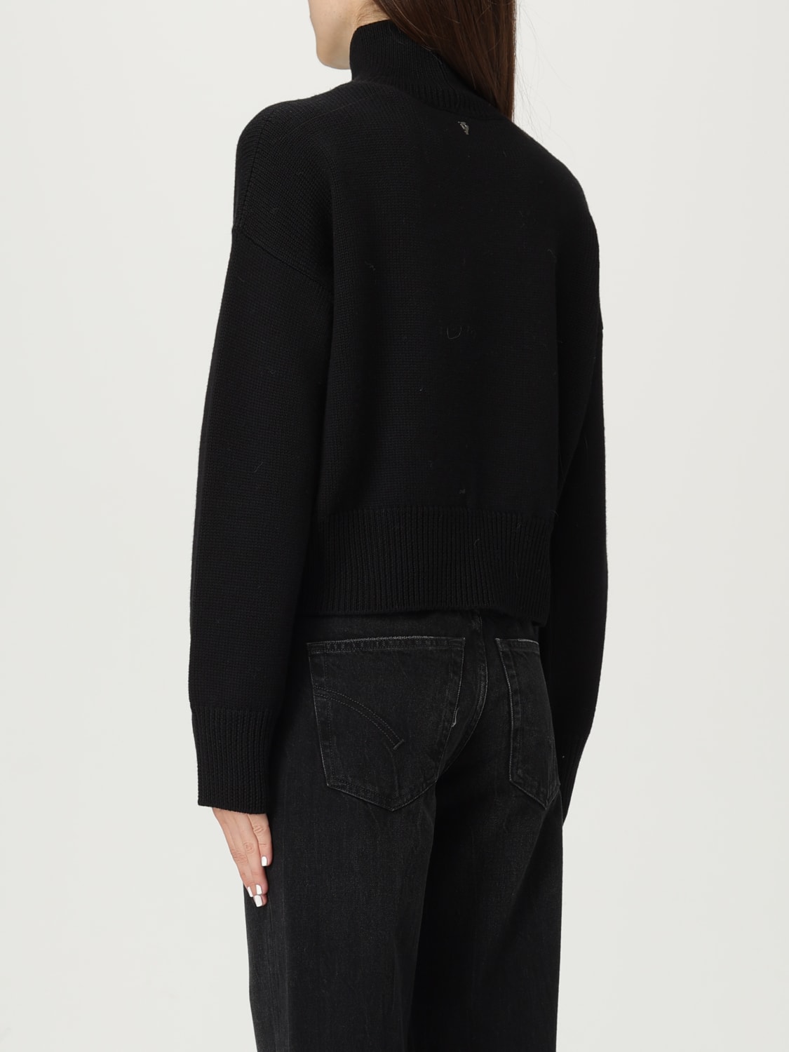 DONDUP JERSEY: Jersey mujer Dondup, Negro - Img 2