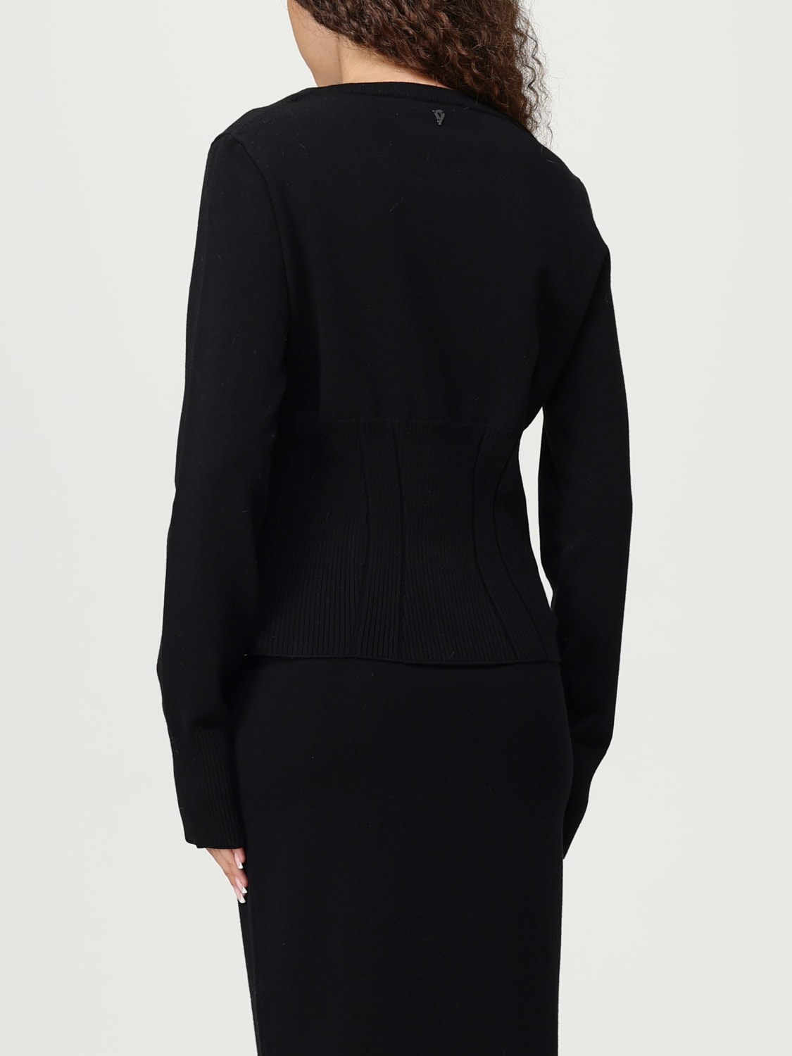 DONDUP JERSEY: Jersey mujer Dondup, Negro - Img 2