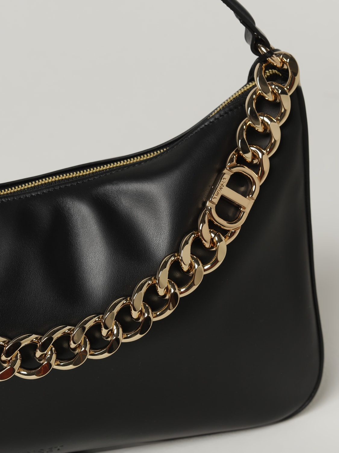 TWINSET HANDBAG: Shoulder bag woman Twinset, Black - Img 3