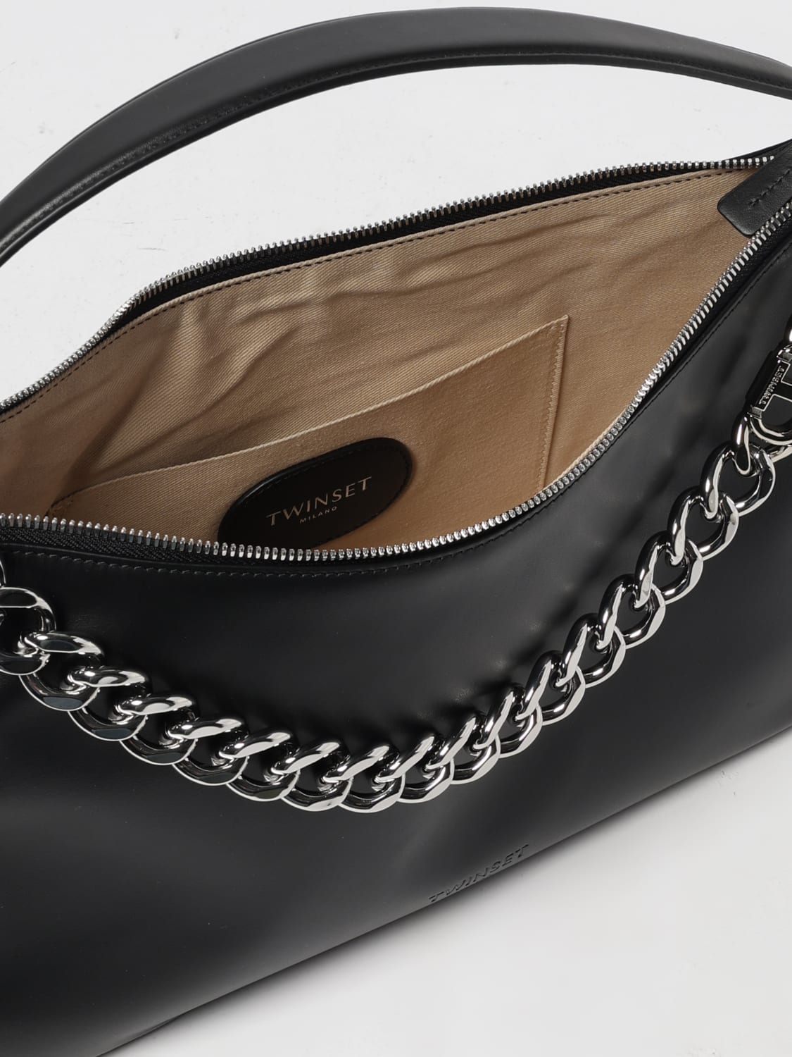 TWINSET BOLSO DE MANO: Bolso de hombro mujer Twinset, Negro 1 - Img 3