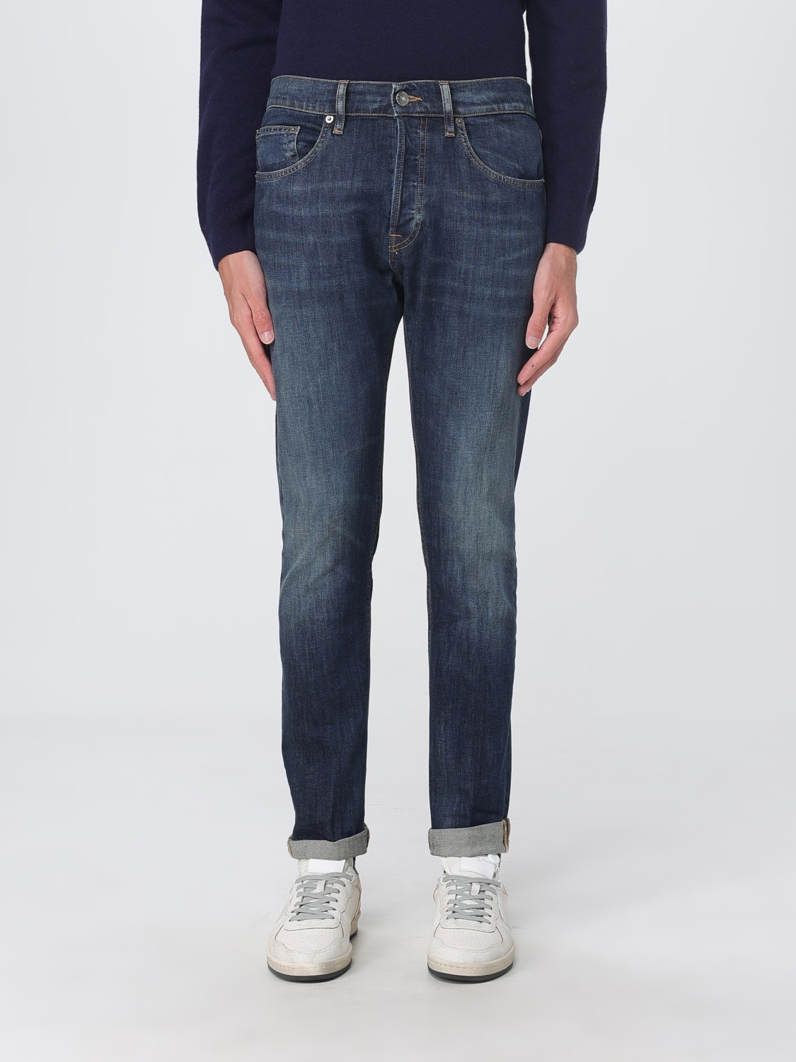 DONDUP JEANS: Hose herren Dondup, Blau - Img 1