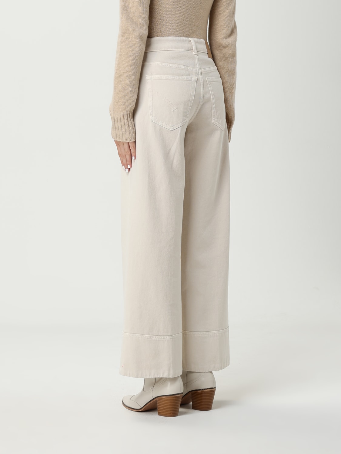 DONDUP JEANS: Pantalon femme Dondup, Blanc - Img 2
