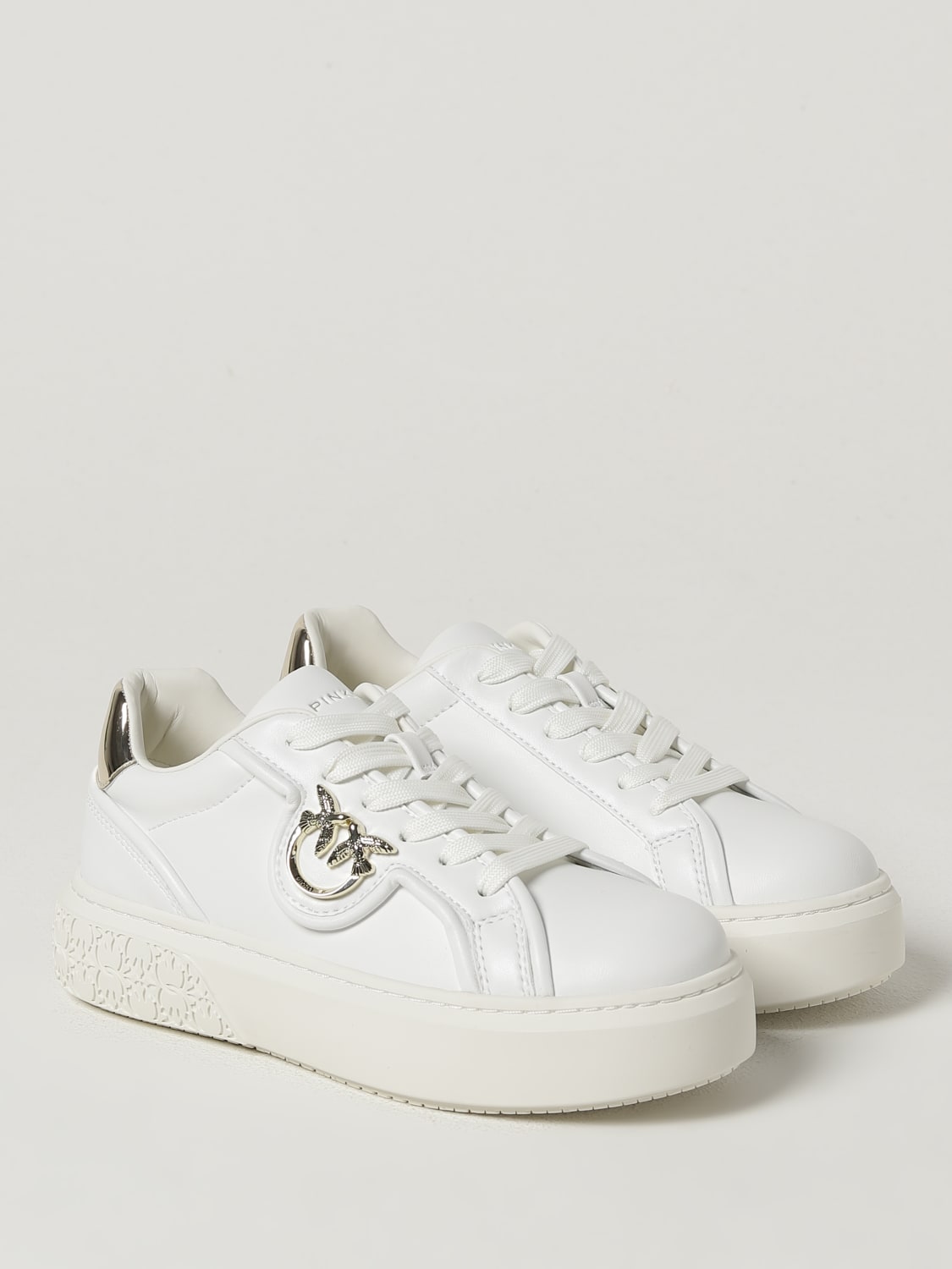 PINKO SNEAKERS: Sneakers woman Pinko, White - Img 2