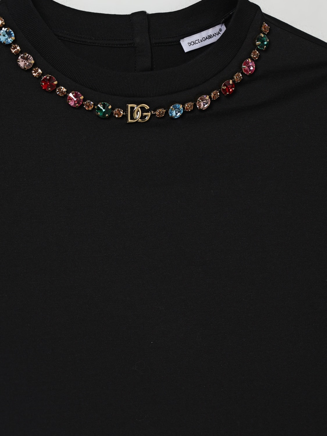 DOLCE & GABBANA T-SHIRT: T-shirt kids Dolce & Gabbana, Black - Img 3