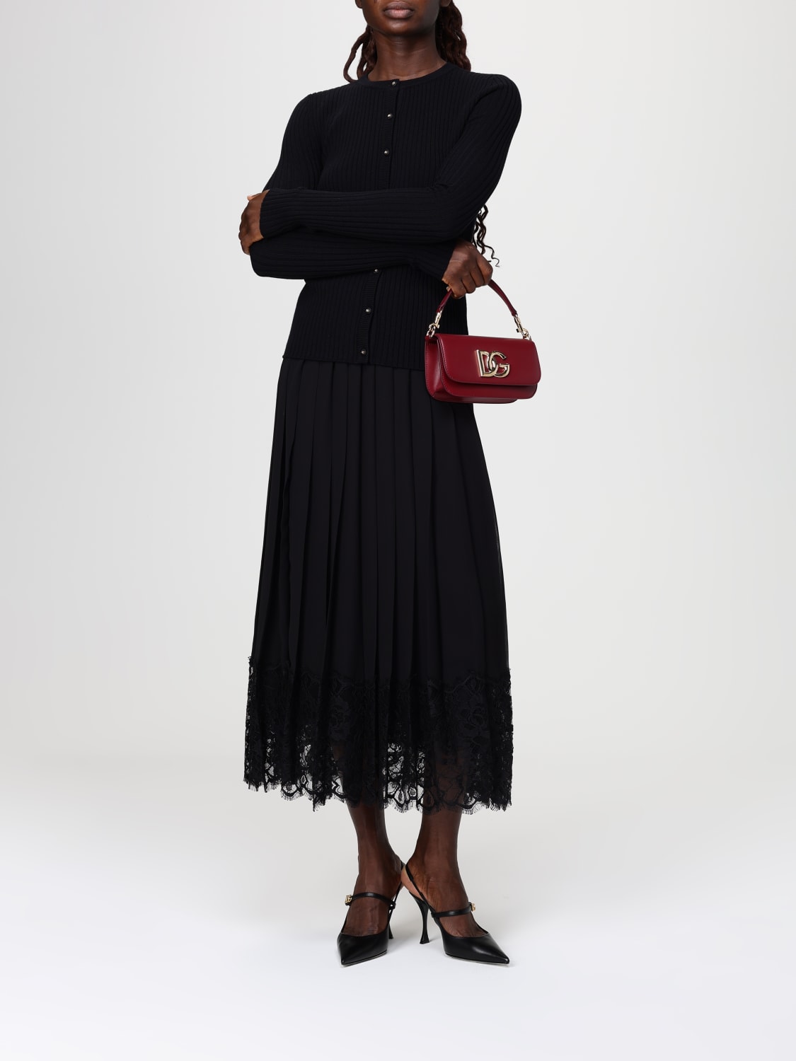 DOLCE & GABBANA SWEATER: Sweater woman Dolce & Gabbana, Black - Img 2