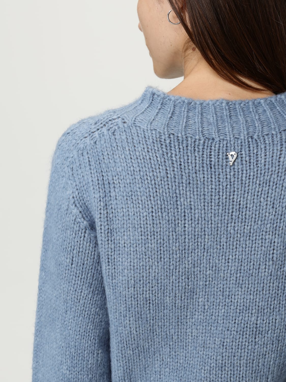 DONDUP PULLOVER: Pullover damen Dondup, Hellblau - Img 3