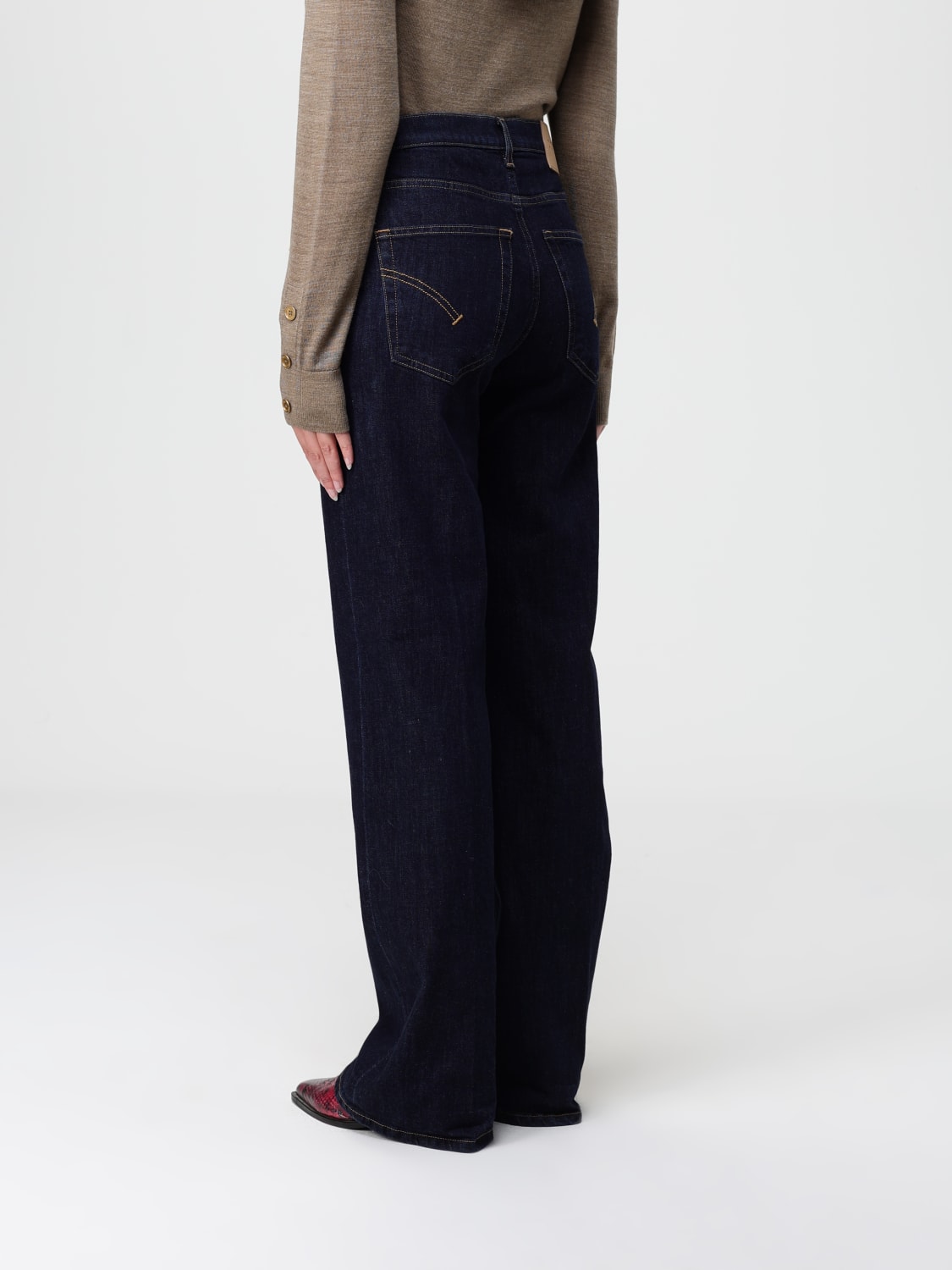 DONDUP PANTS: Pants woman Dondup, Blue - Img 2