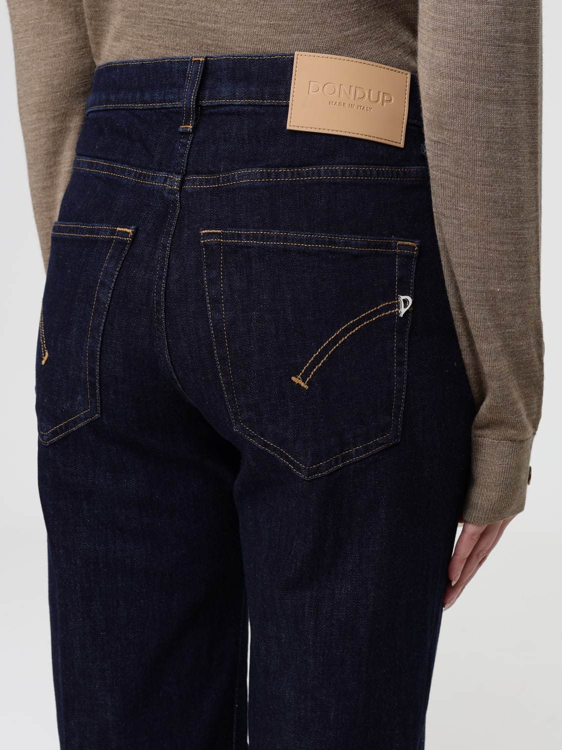 DONDUP PANTS: Pants woman Dondup, Blue - Img 3