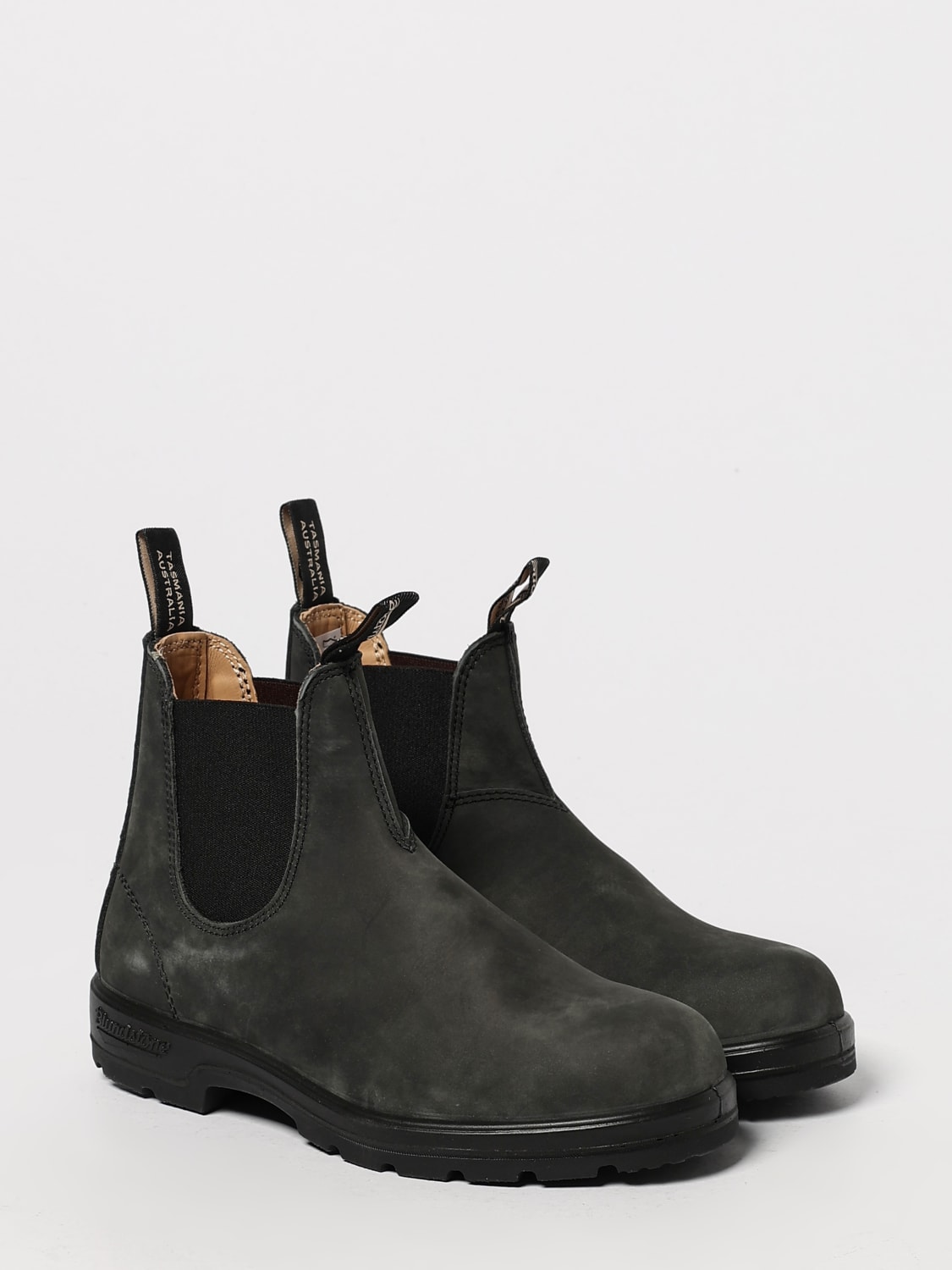 BLUNDSTONE 短靴: 短靴 男士 Blundstone, 黑色 - Img 2