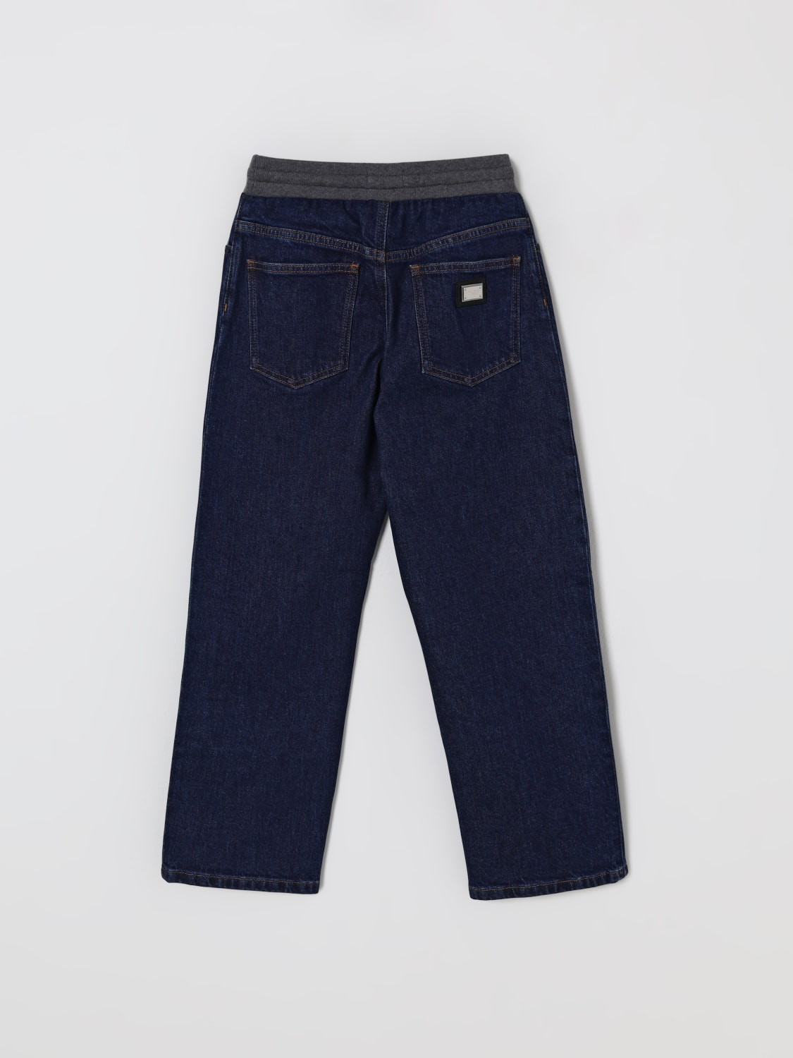 DOLCE & GABBANA JEANS: Pants kids Dolce & Gabbana, Denim - Img 2