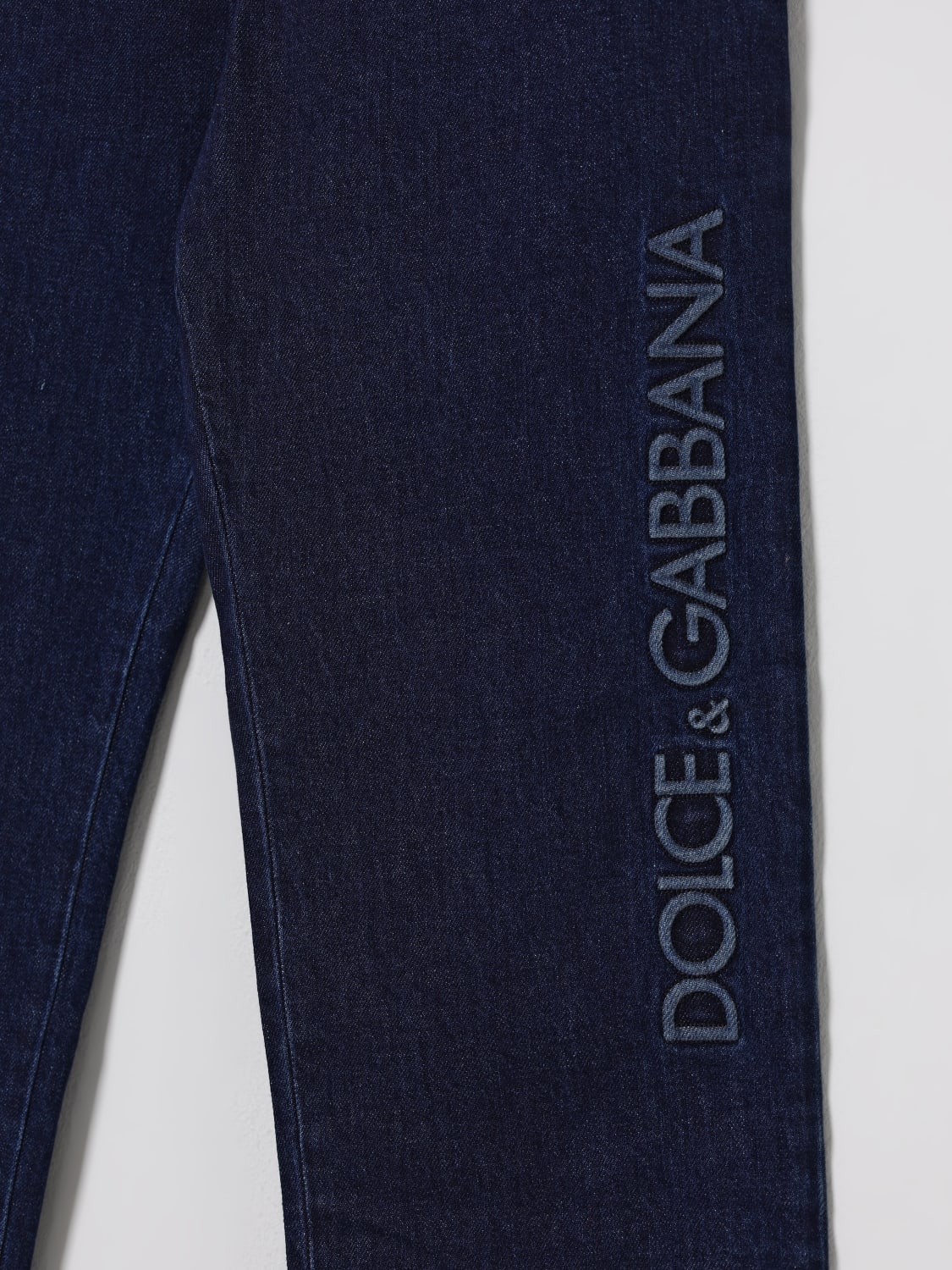 DOLCE & GABBANA JEANS: Pants kids Dolce & Gabbana, Denim - Img 3