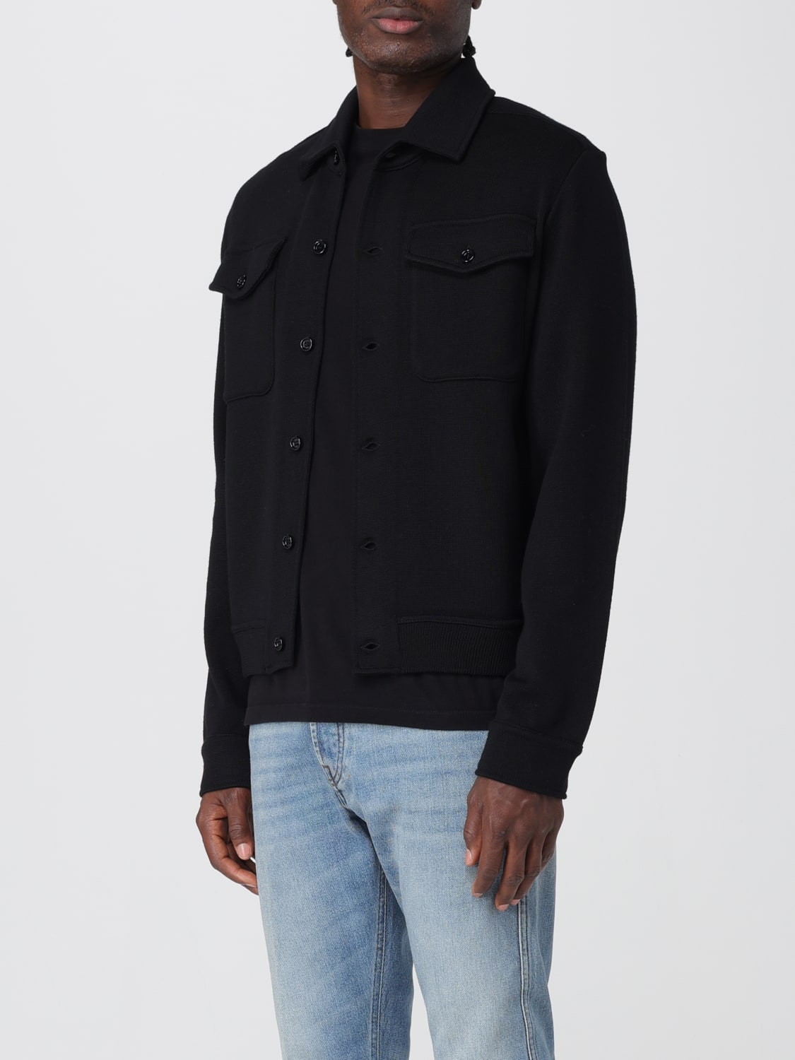 LARDINI JACKET: Jacket men Lardini, Black - Img 3