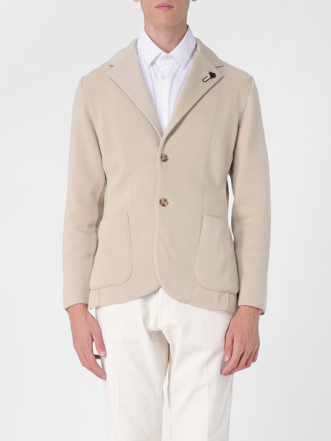LARDINI JACKE: Pullover herren Lardini, Beige - Img 1