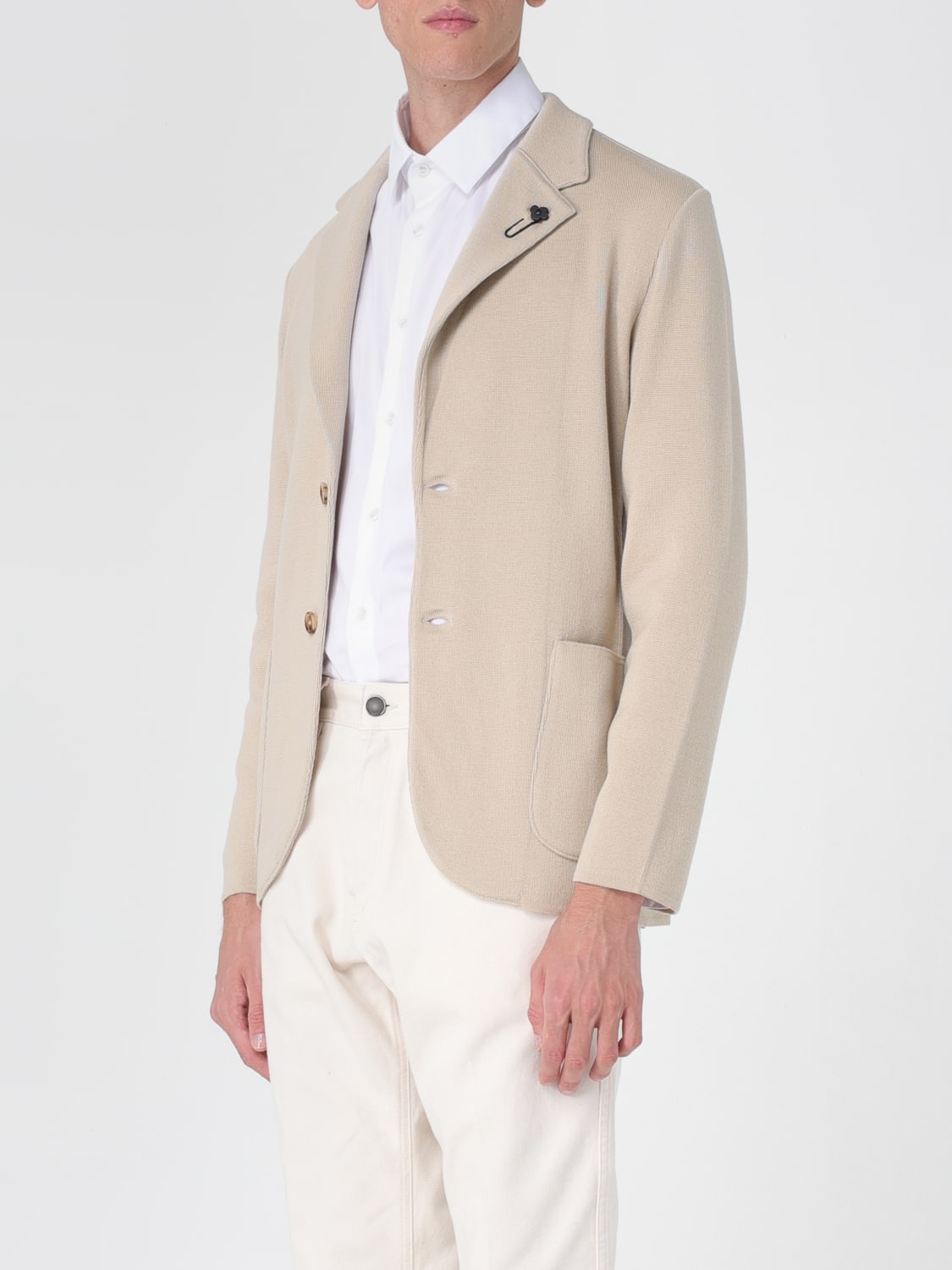 LARDINI JACKE: Pullover herren Lardini, Beige - Img 3