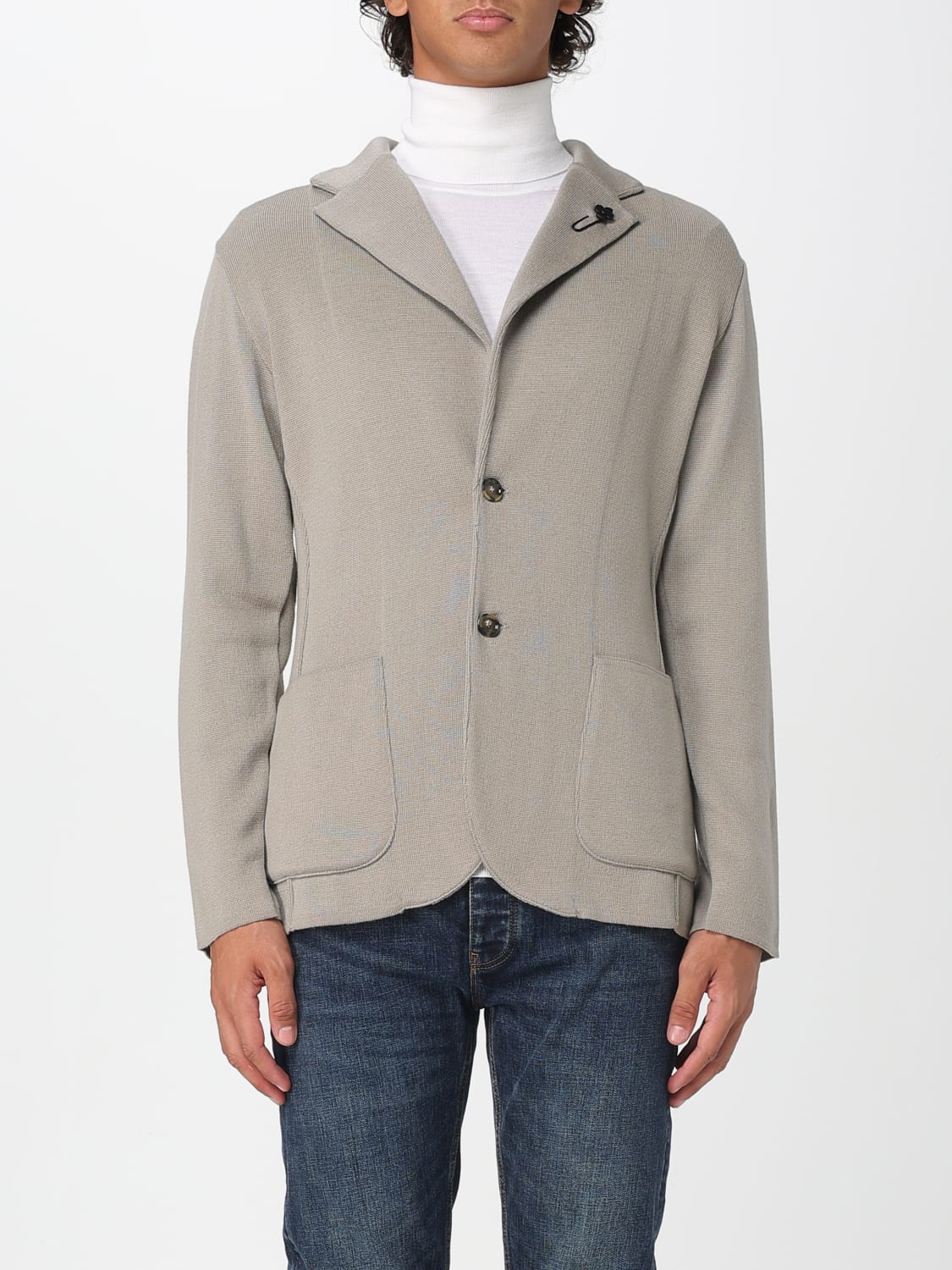 LARDINI JACKE: Pullover herren Lardini, Sand - Img 1