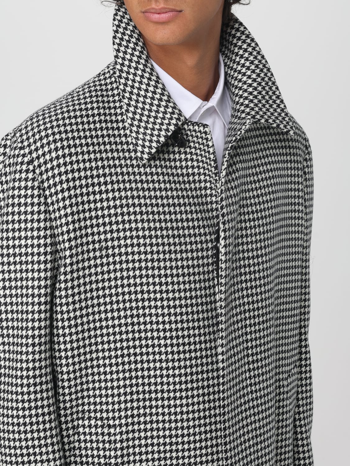 LARDINI COAT: Coat men Lardini, Black - Img 4