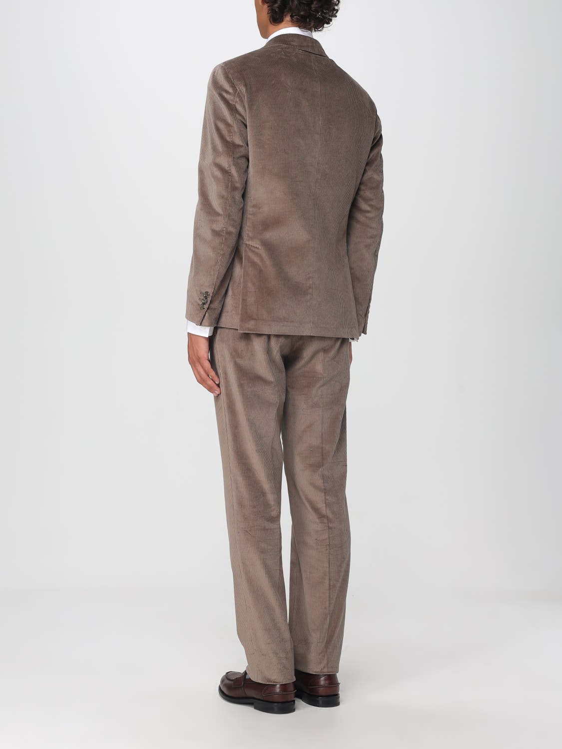 LARDINI SUIT: Suit men Lardini, Beige - Img 3