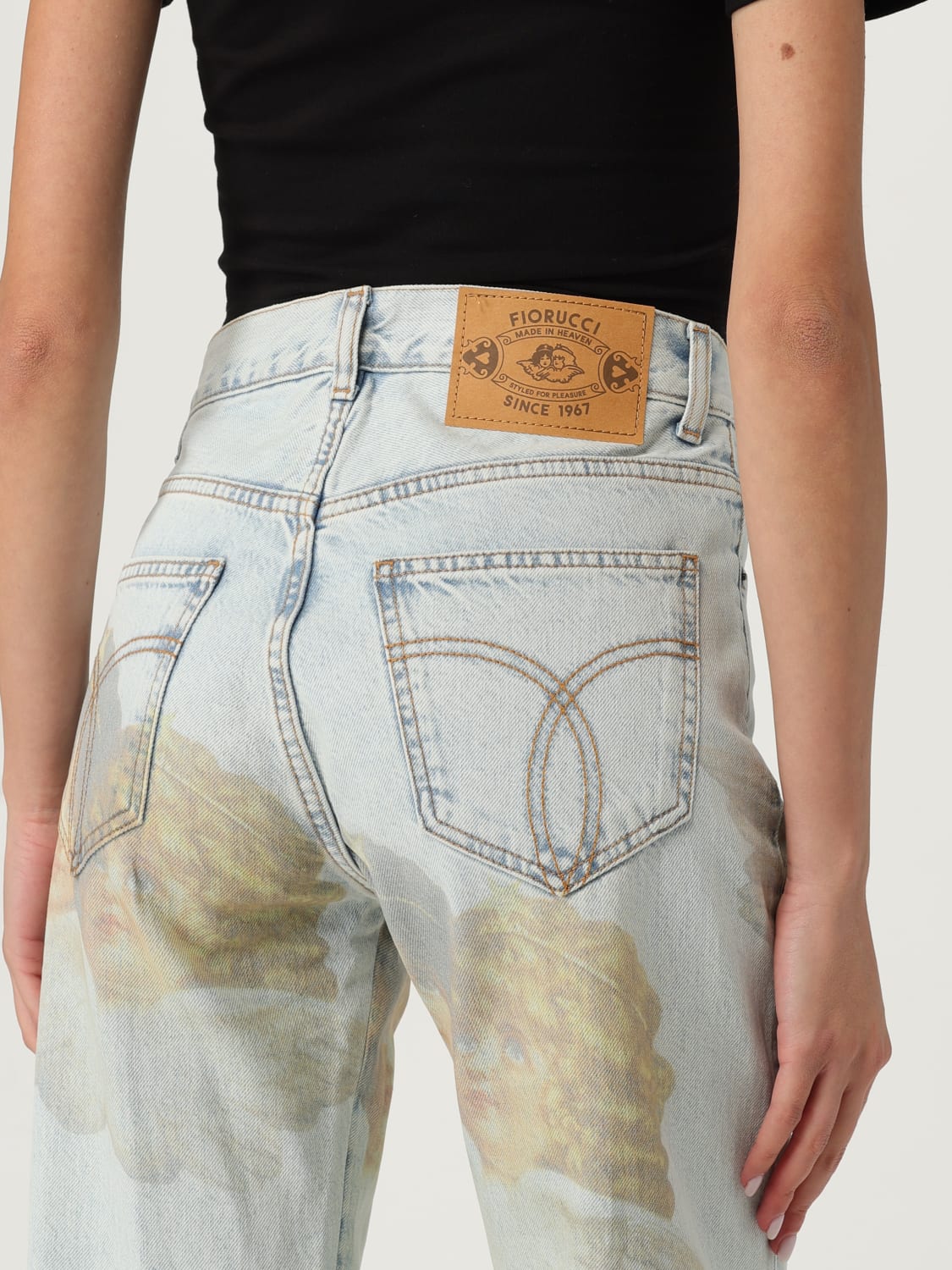 FIORUCCI JEANS: Jeans damen Fiorucci, Blau - Img 4
