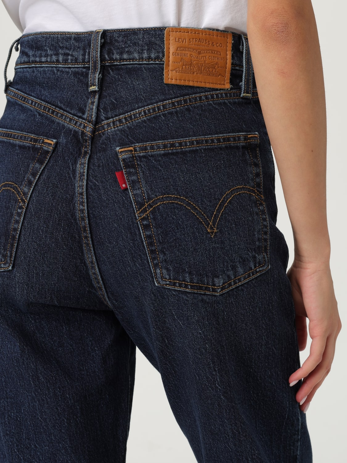 LEVI'S JEANS: Jeans woman Levi's, Blue - Img 3