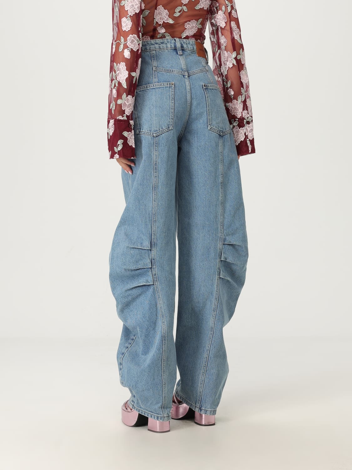 ROTATE JEANS: Jeans woman Rotate, Blue - Img 3