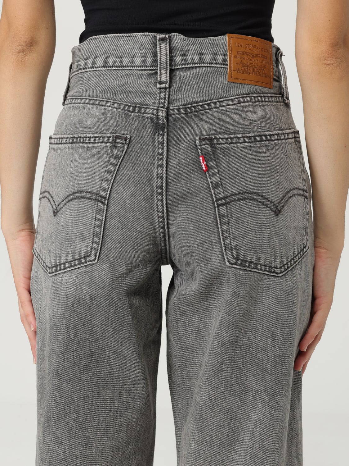 LEVI'S JEANS: Jeans woman Levi's, Denim - Img 3