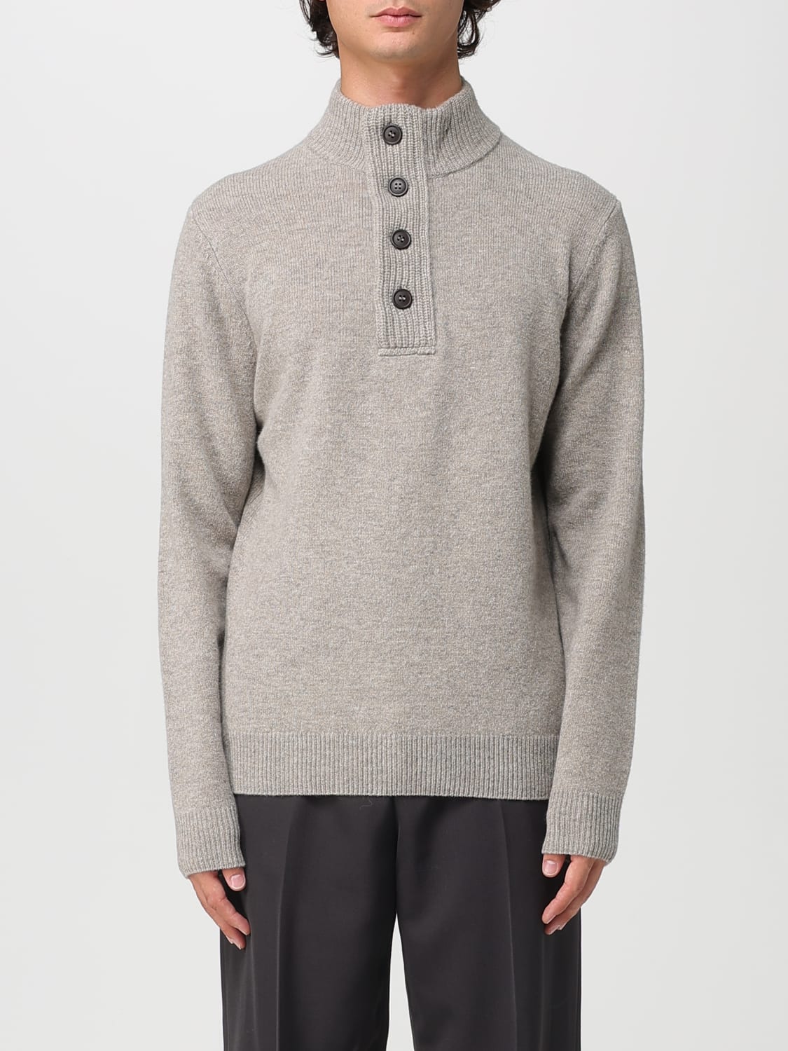 BARBOUR PULLOVER: Pullover herren Barbour, Beige - Img 1