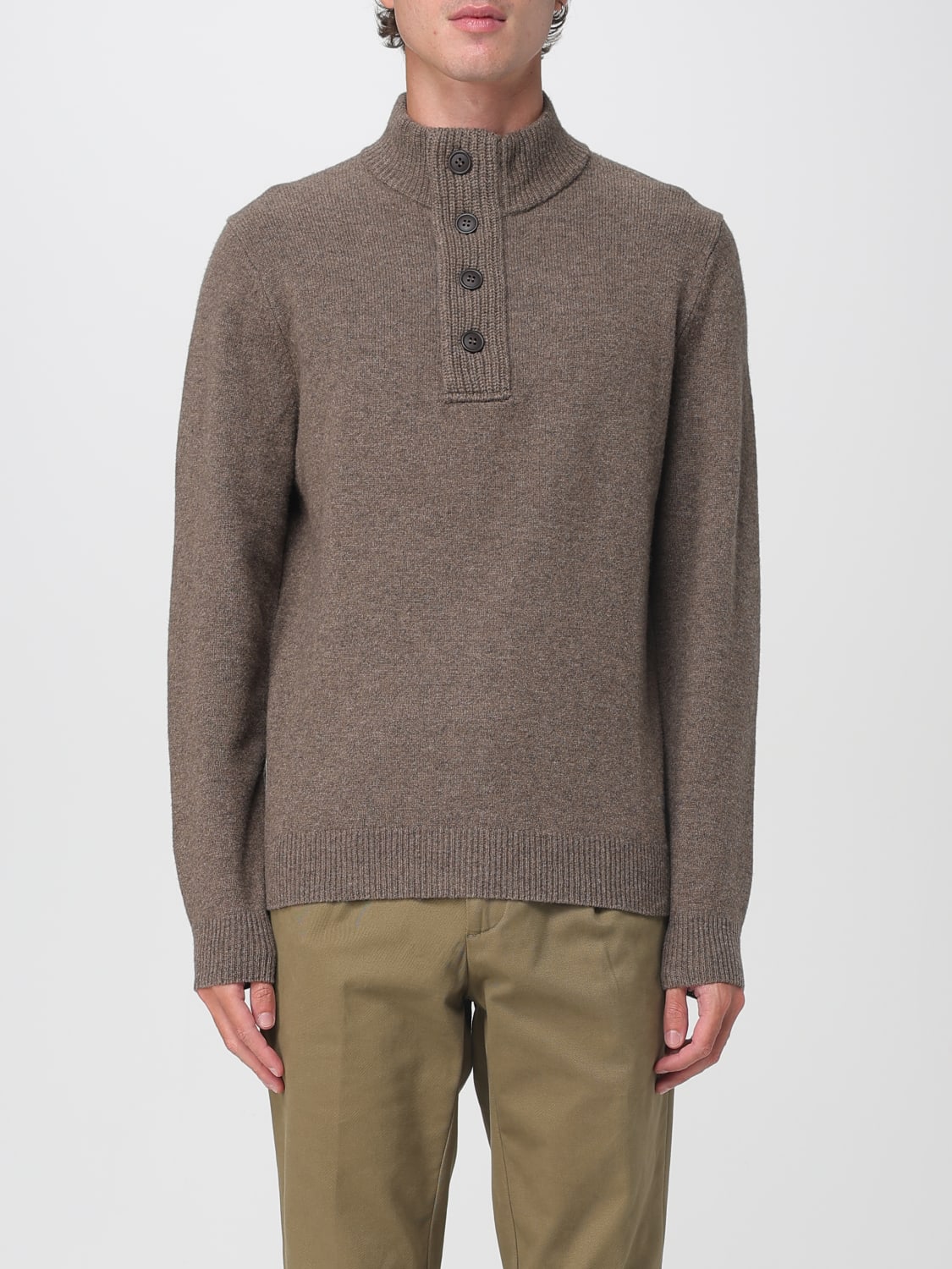 BARBOUR PULLOVER: Pullover herren Barbour, Braun - Img 1