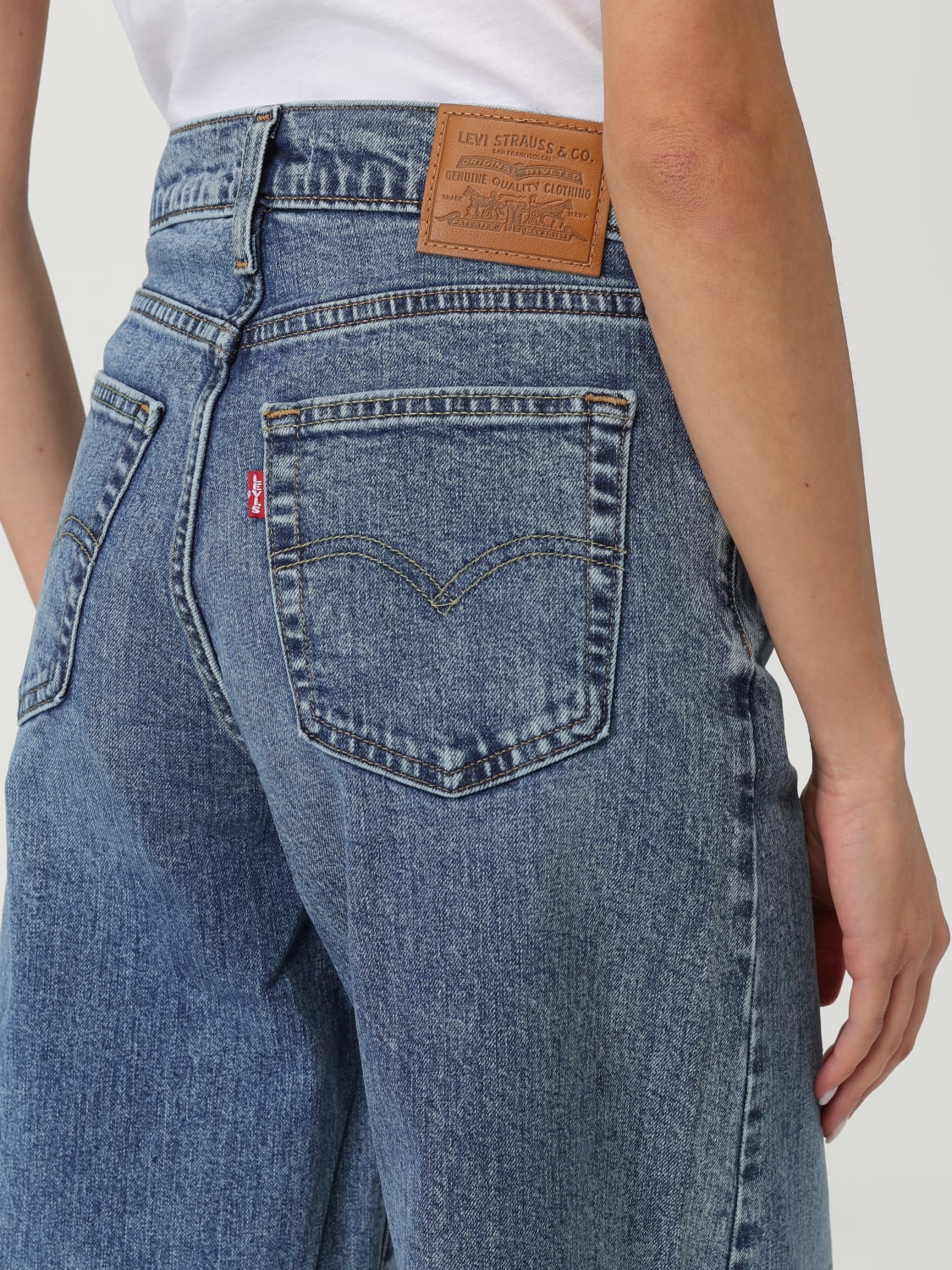 LEVI'S JEANS: Jeans femme Levi's, Denim - Img 3