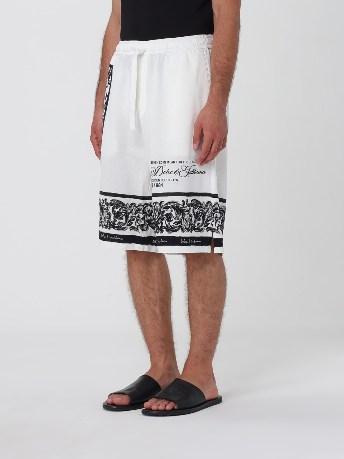 DOLCE & GABBANA SHORTS: Short men Dolce & Gabbana, White - Img 3