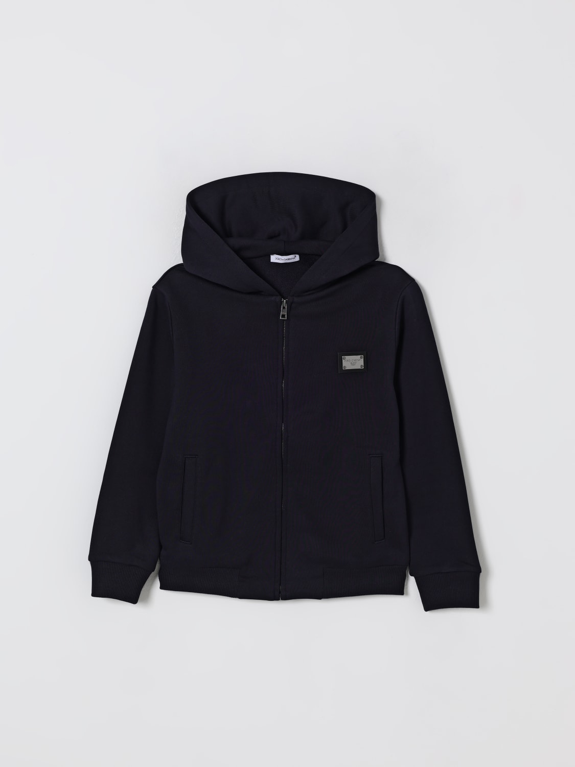 DOLCE & GABBANA SWEATER: Sweater kids Dolce & Gabbana, Blue - Img 1