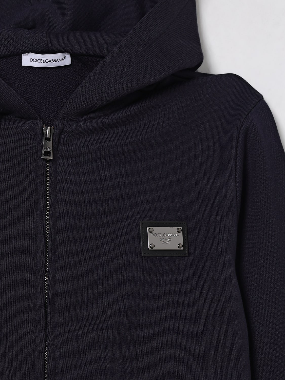 DOLCE & GABBANA SWEATER: Sweater kids Dolce & Gabbana, Blue - Img 3