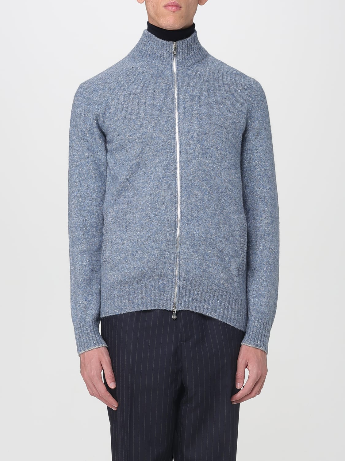 BRUNELLO CUCINELLI SWEATER: Sweater men Brunello Cucinelli, Grey - Img 1