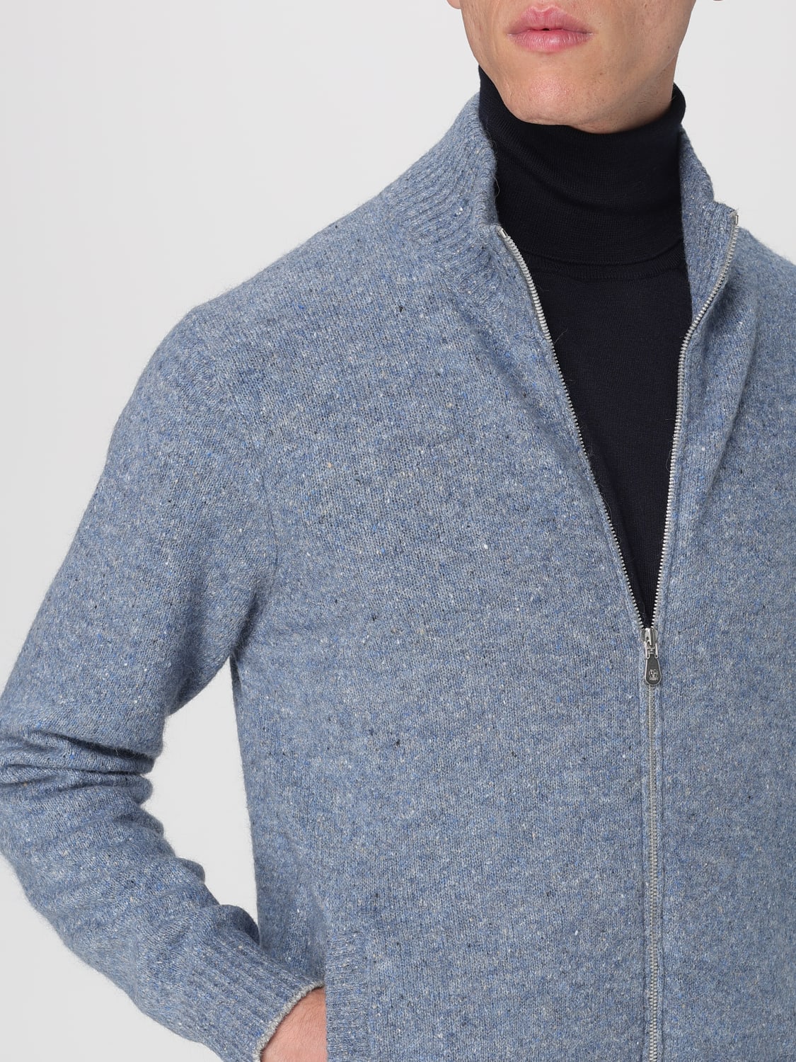 BRUNELLO CUCINELLI SWEATER: Sweater men Brunello Cucinelli, Grey - Img 5