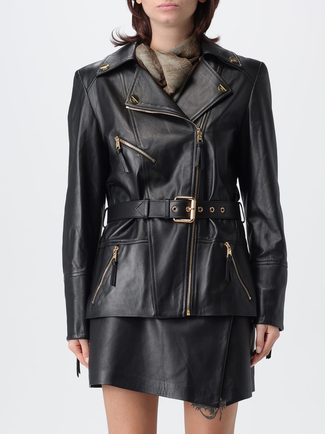 ELISABETTA FRANCHI JACKET: Jacket woman Elisabetta Franchi, Black - Img 1