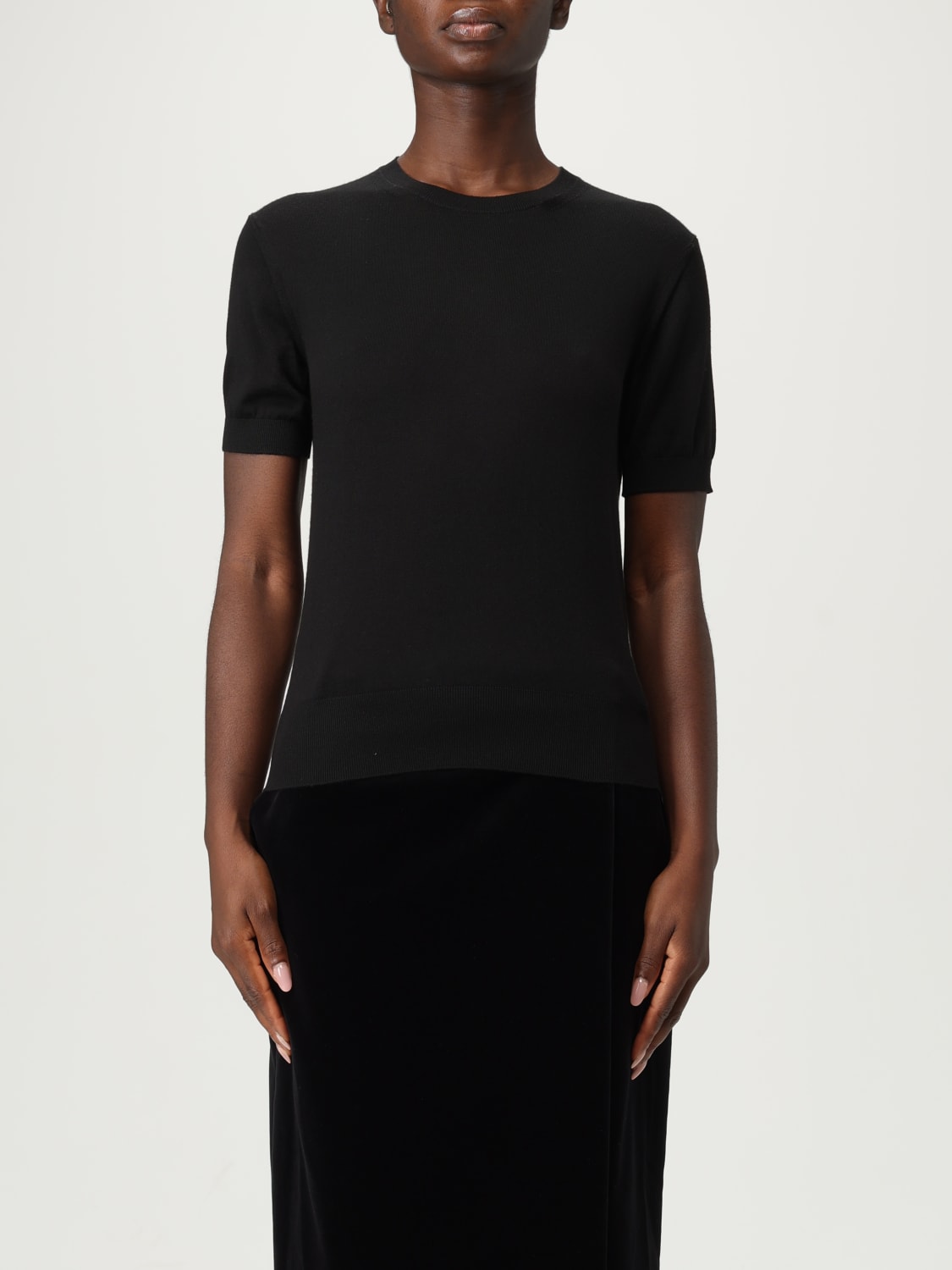 SAINT LAURENT JERSEY: Jersey mujer Saint Laurent, Negro - Img 1