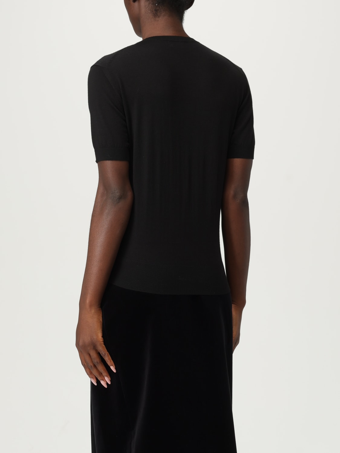 SAINT LAURENT JERSEY: Jersey mujer Saint Laurent, Negro - Img 3
