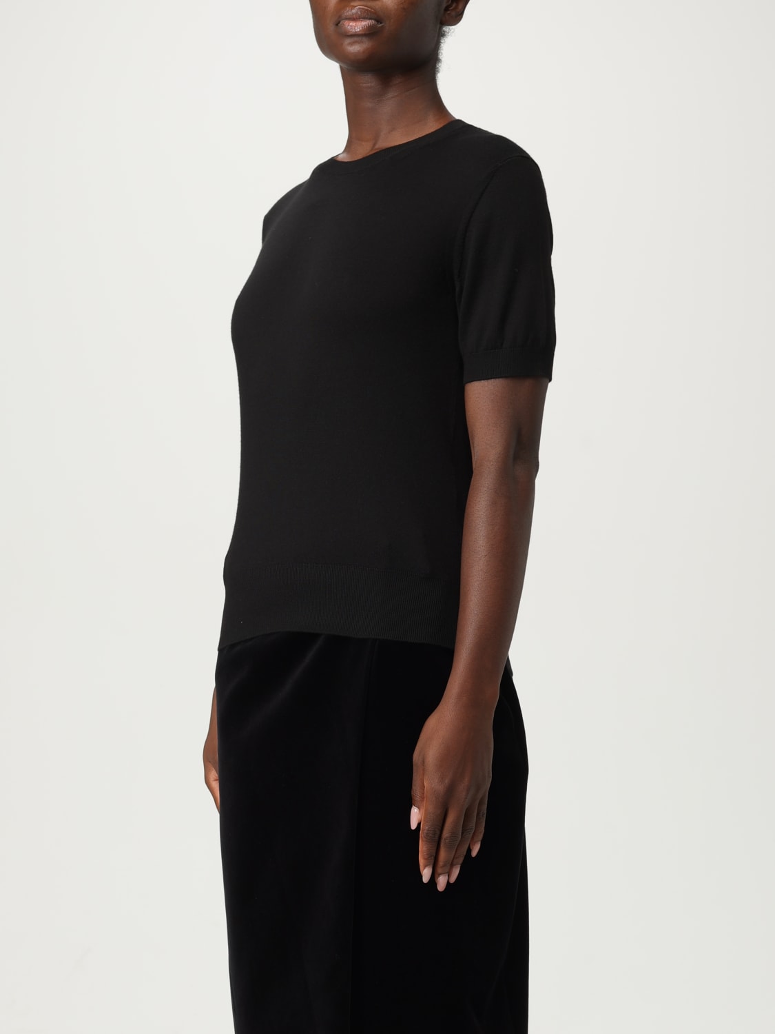 SAINT LAURENT JERSEY: Jersey mujer Saint Laurent, Negro - Img 4