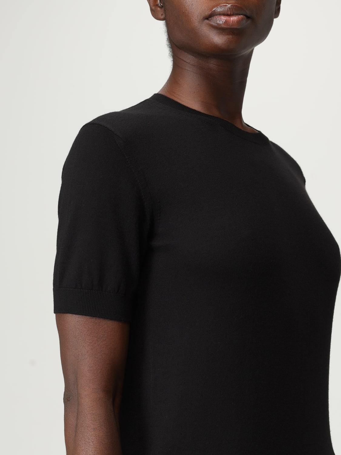 SAINT LAURENT JERSEY: Jersey mujer Saint Laurent, Negro - Img 5