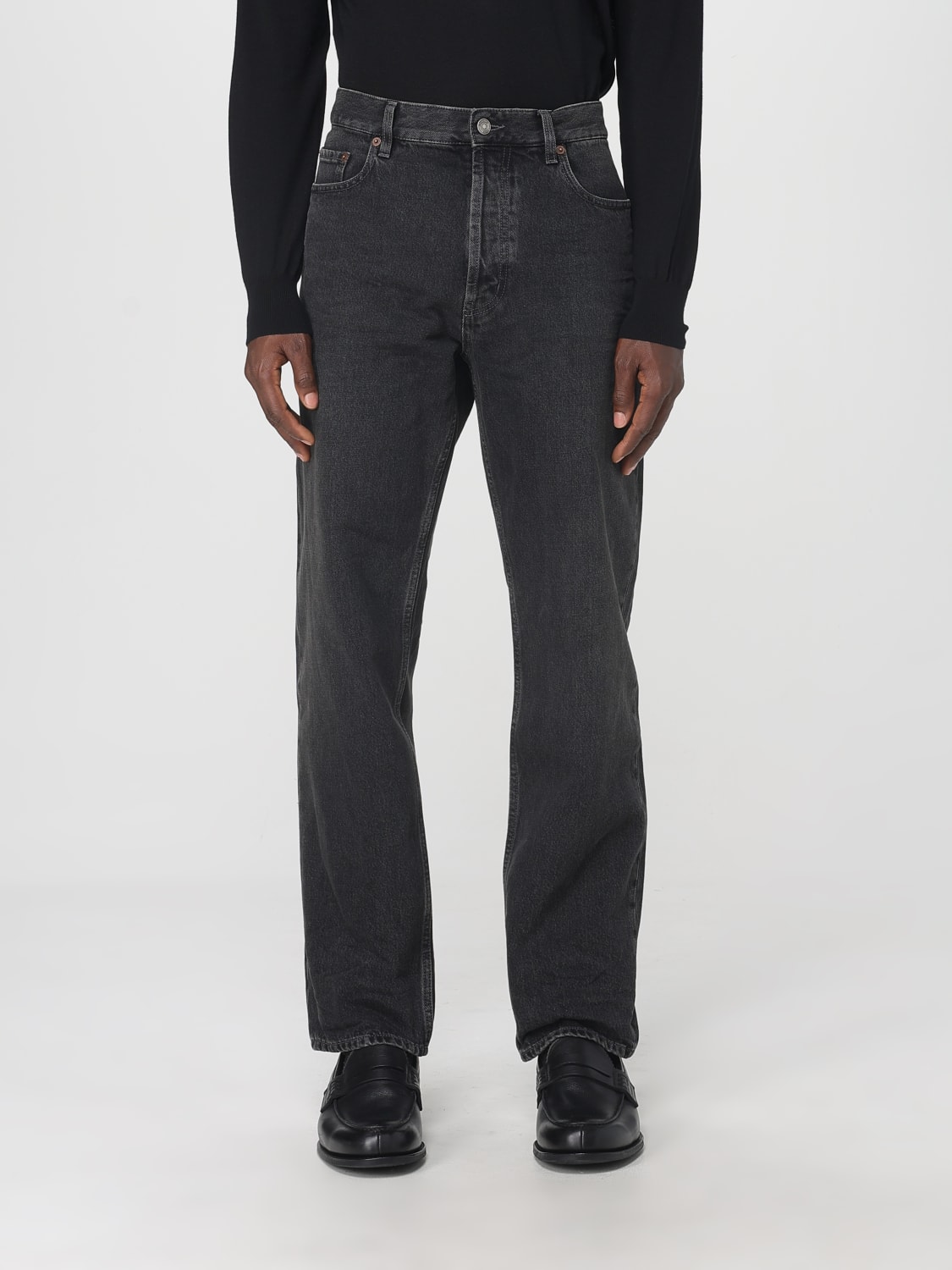 SAINT LAURENT JEANS: Jeans men Saint Laurent, Grey - Img 1
