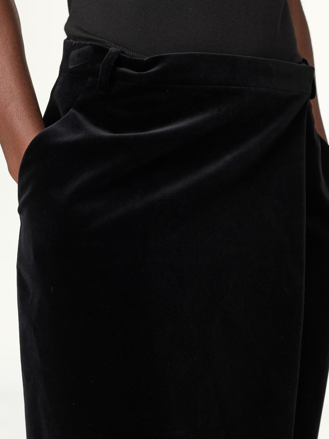 SAINT LAURENT FALDA: Falda mujer Saint Laurent, Negro - Img 5