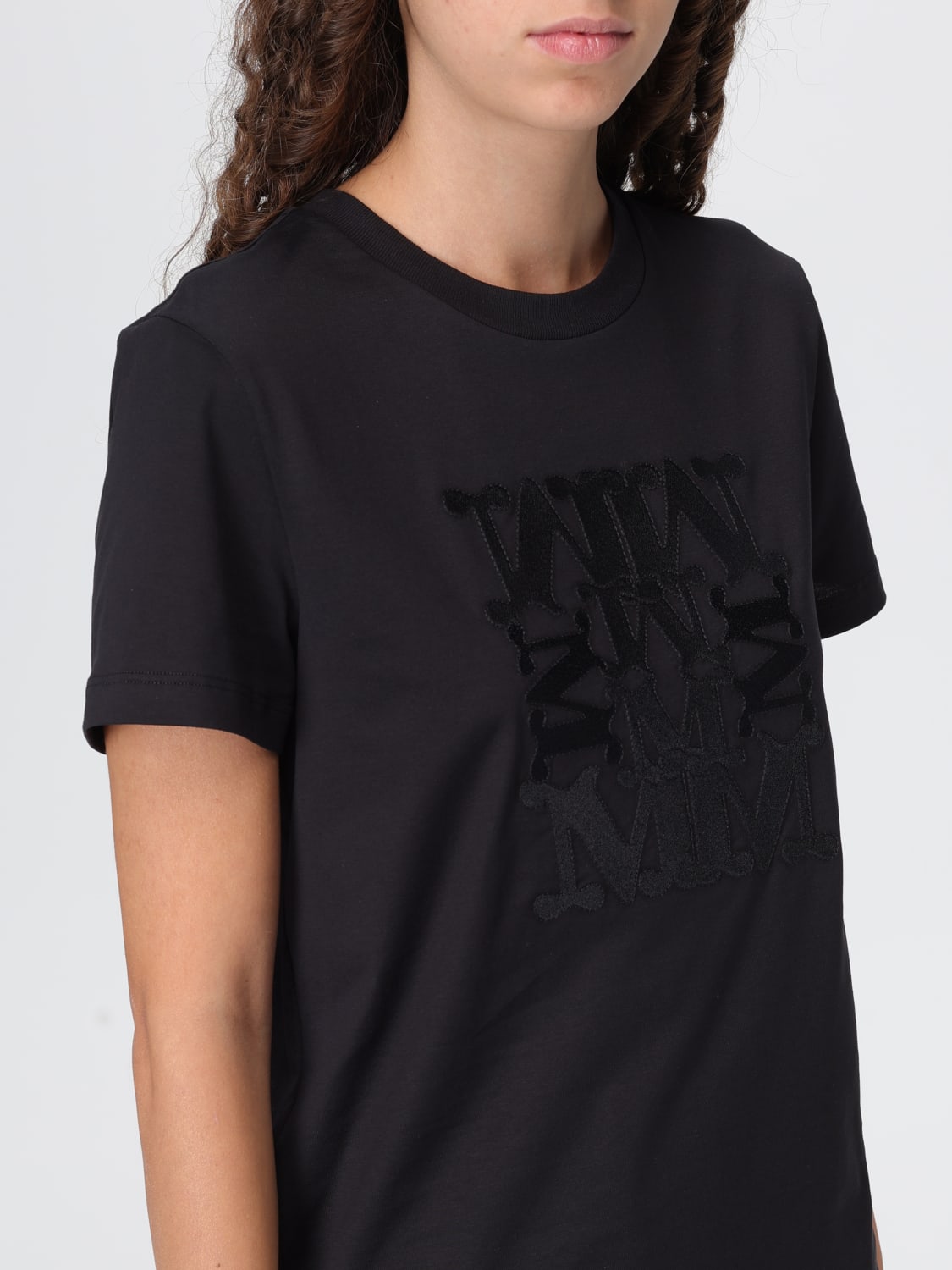 MAX MARA T-SHIRT: T-shirt woman Max Mara, Black - Img 5