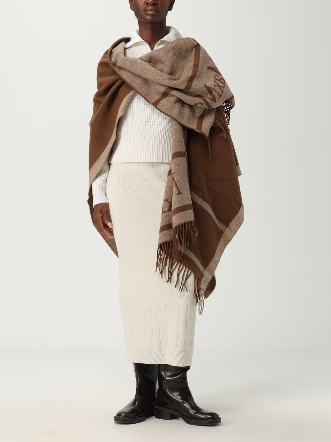 MAX MARA FALDA: Falda mujer Max Mara, Blanco - Img 2