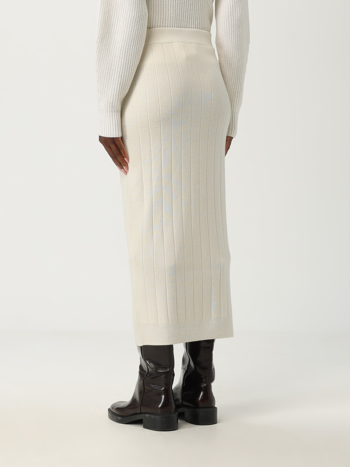 MAX MARA FALDA: Falda mujer Max Mara, Blanco - Img 3