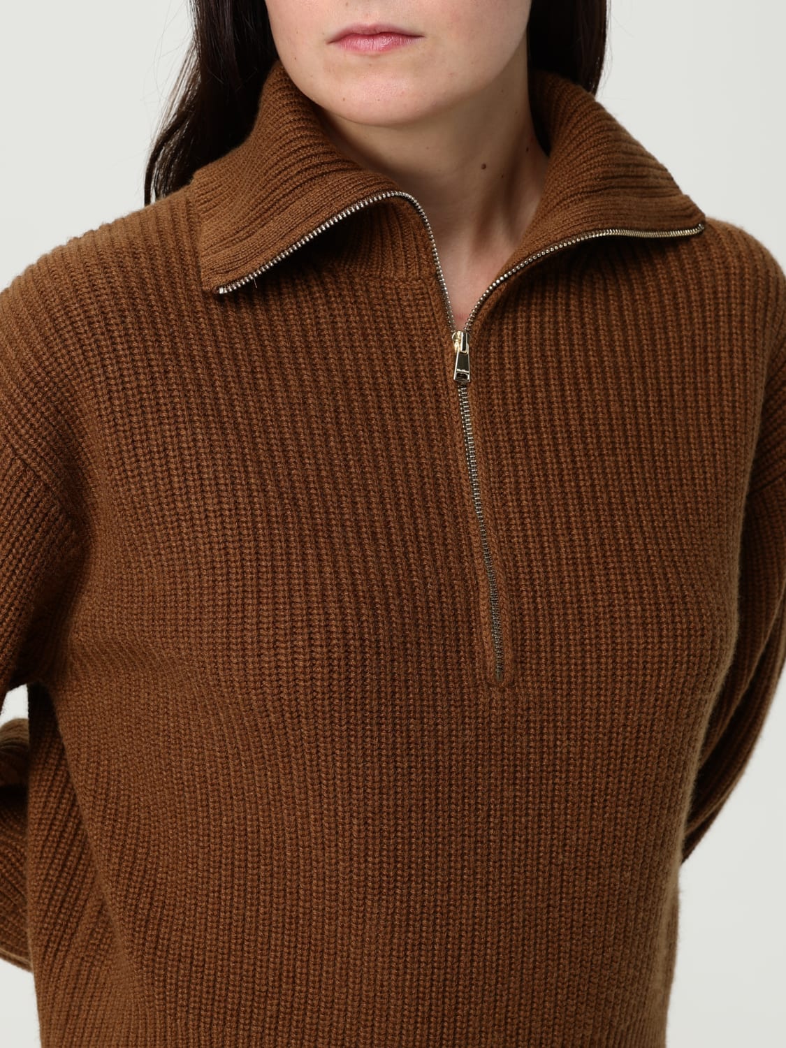 MAX MARA SWEATER: Sweater woman Max Mara, Leather - Img 5