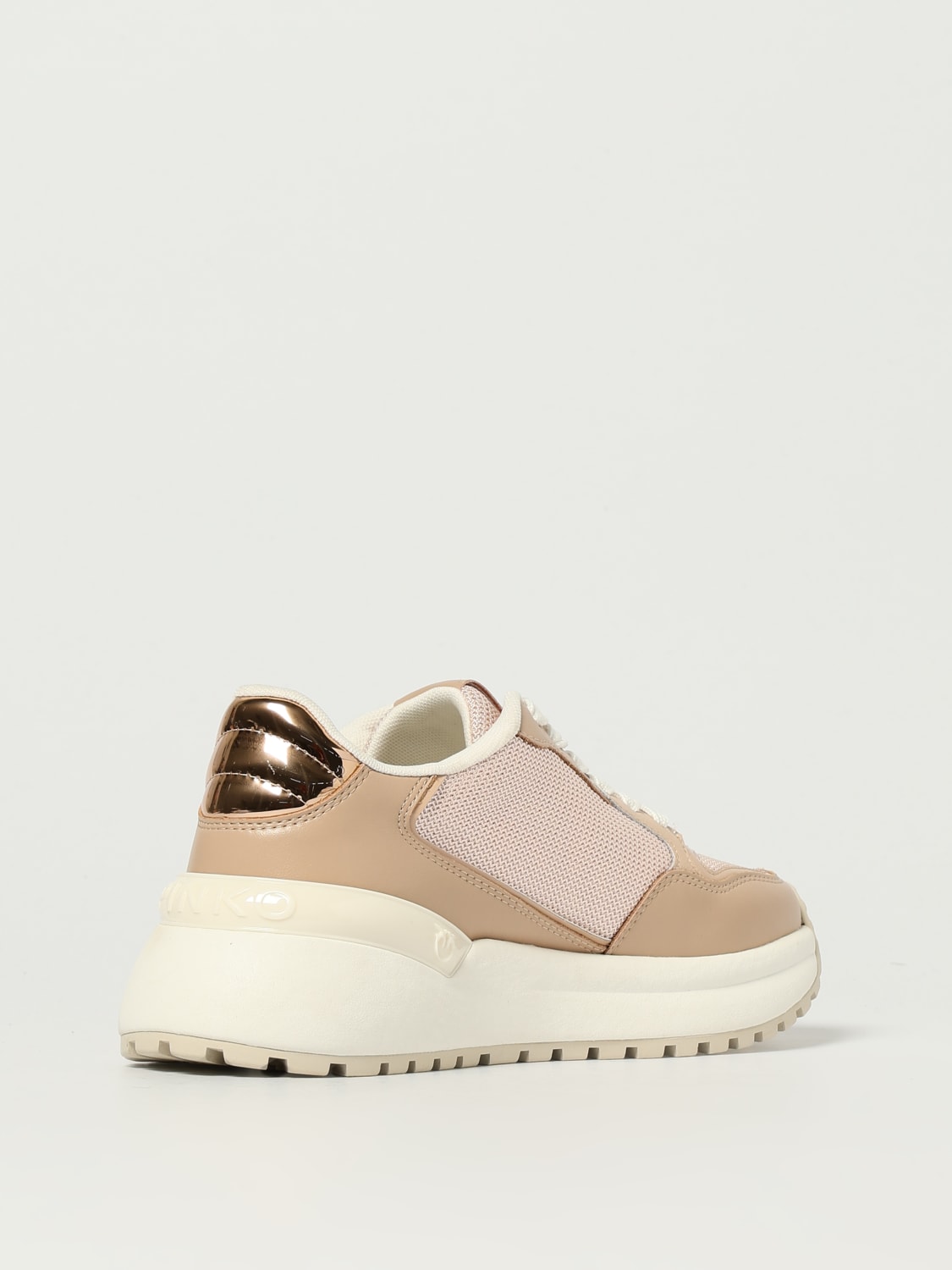 PINKO SNEAKERS: Sneakers woman Pinko, Pink - Img 3