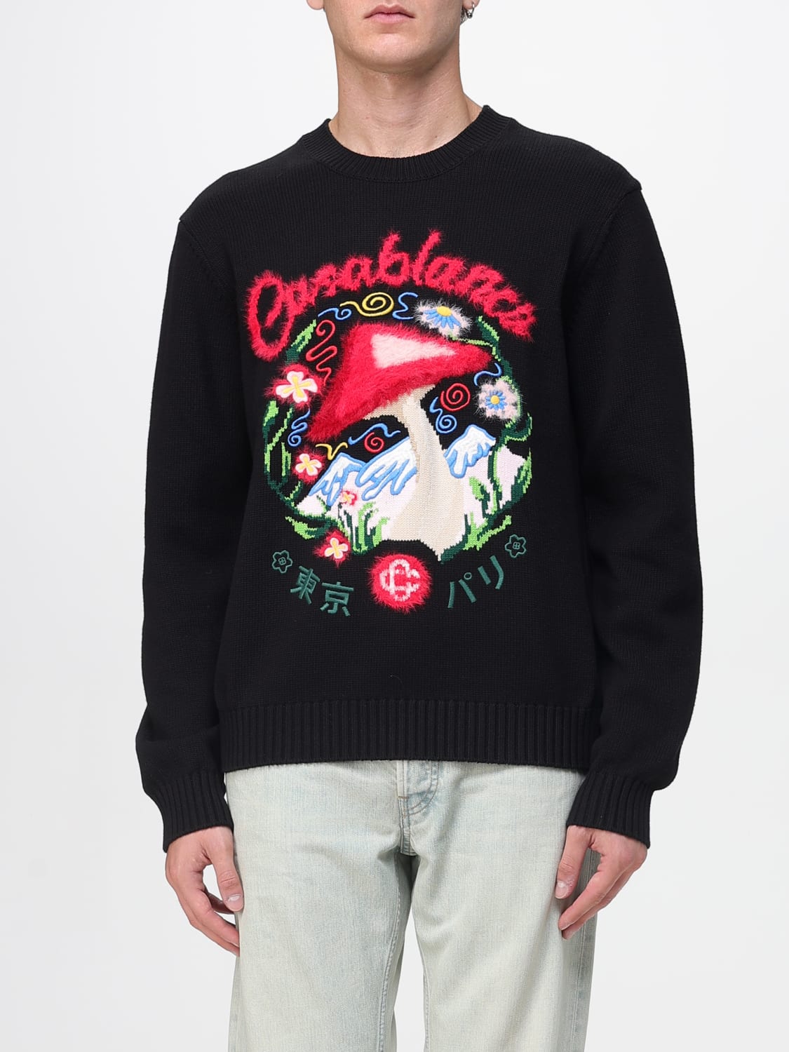 CASABLANCA JUMPER: Jumper men Casablanca, Black - Img 1