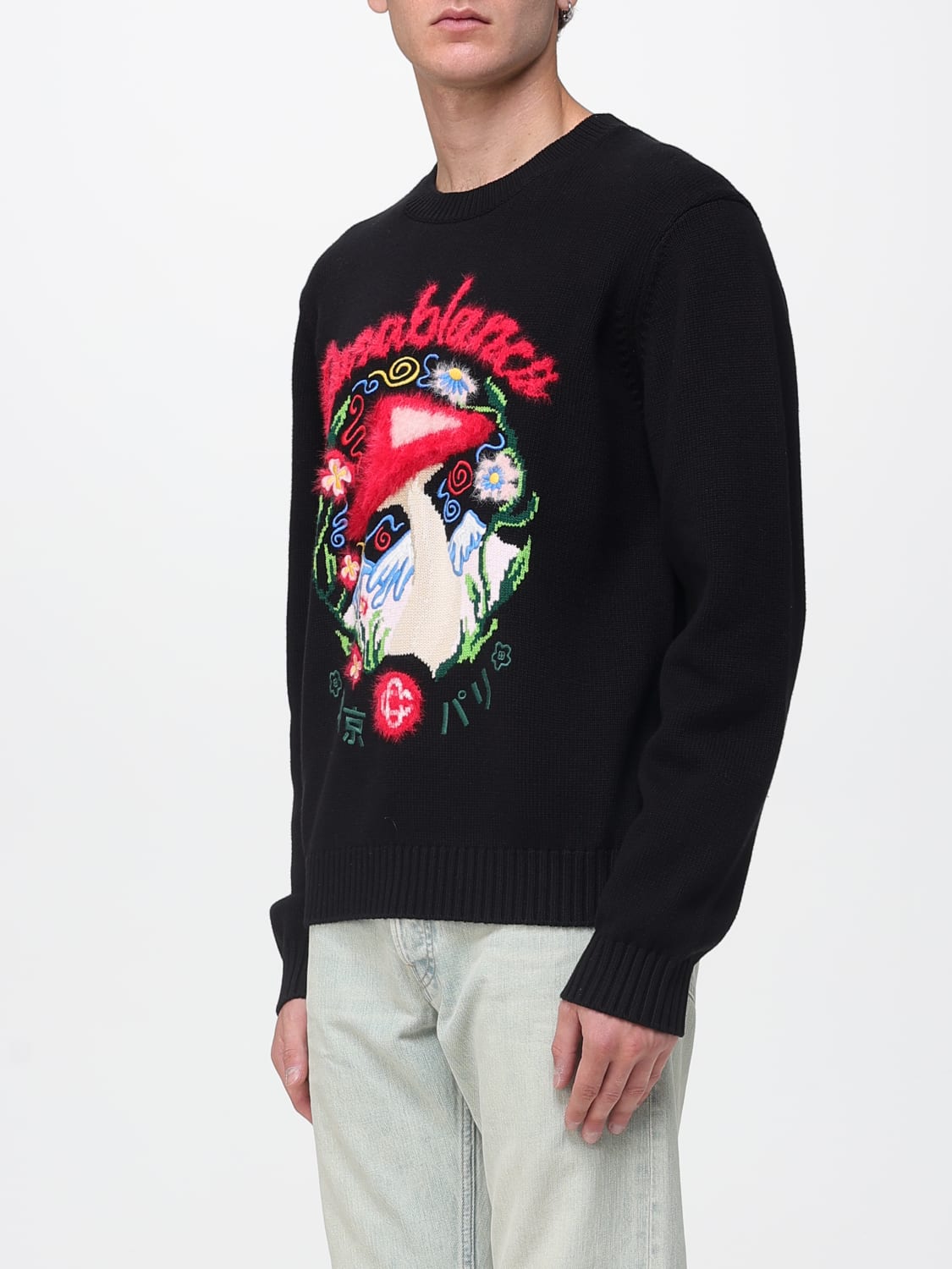 CASABLANCA JUMPER: Jumper men Casablanca, Black - Img 3