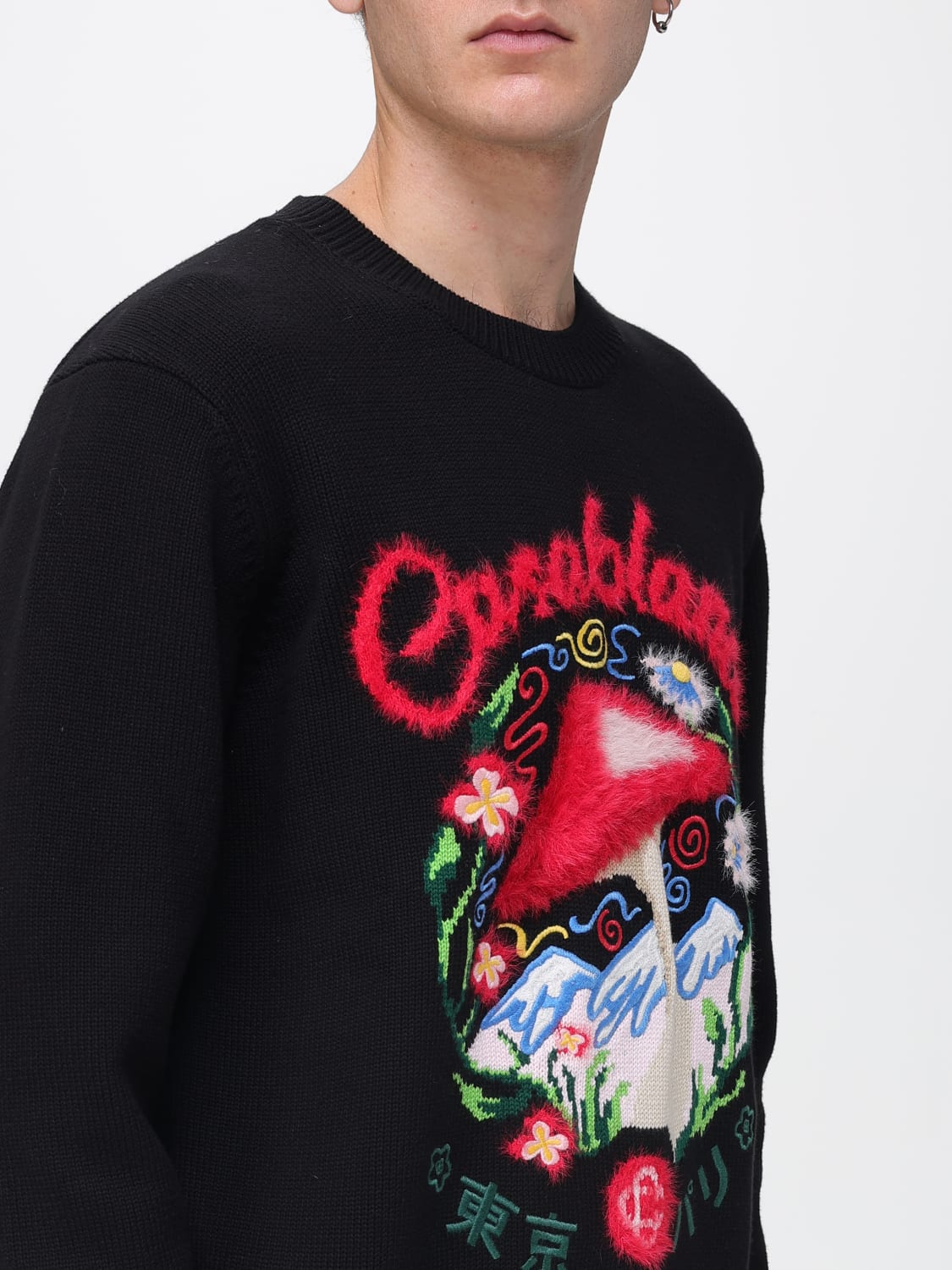 CASABLANCA JUMPER: Jumper men Casablanca, Black - Img 4