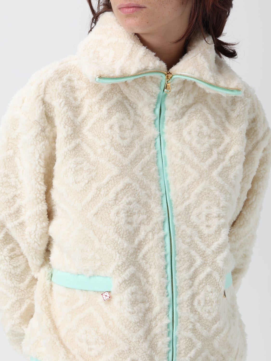 CASABLANCA SWEATER: Jacket woman Casablanca, White - Img 4